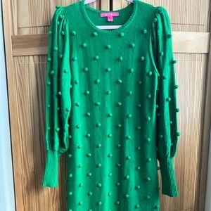 Lily Pulitzer Kippa sweater dress green